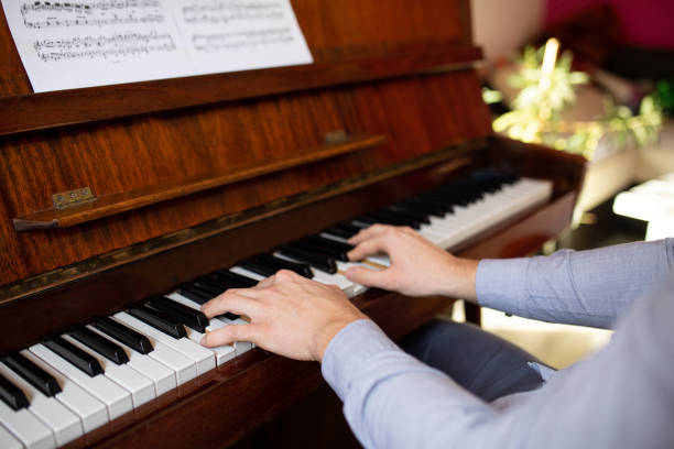 istock Playing piano on morning sun 1373125662