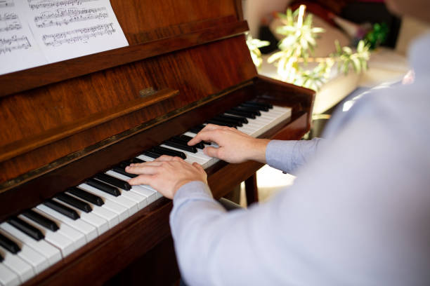 istock Playing piano on morning sun 1373125774