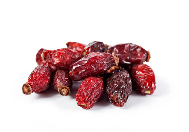 istock Heap of red dry rose hips 1373126089