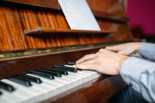istock Playing piano on morning sun 1373126766