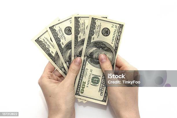 Dollars Stock Photo - Download Image Now - Adult, Alms, American One Hundred Dollar Bill
