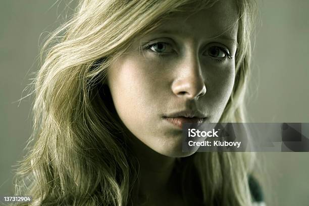 Dark Angel Stock Photo - Download Image Now - 20-29 Years, Looking At Camera, One Woman Only