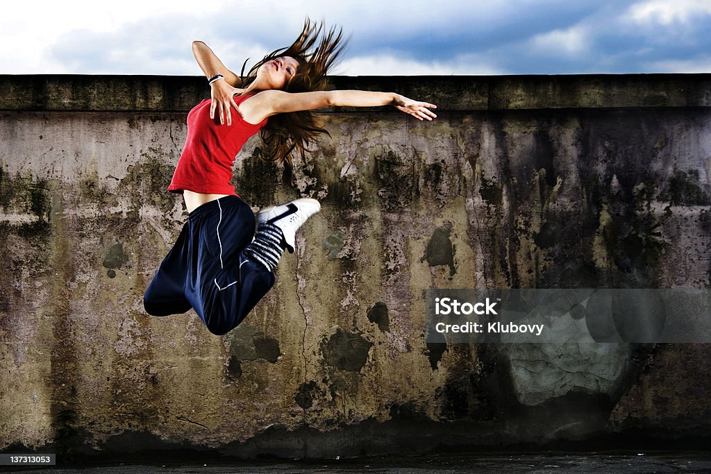 Chica adolescente - Foto de stock de Bailar libre de derechos