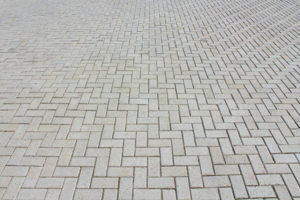 istock Clinker paving stones. Top view. Close-up. Background. Texture. 1373132852
