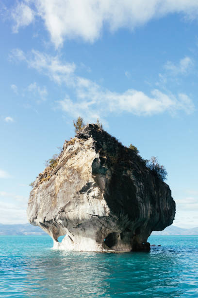 istock Marble Chapel seen from the boat. Carretera Austral. 1373137254
