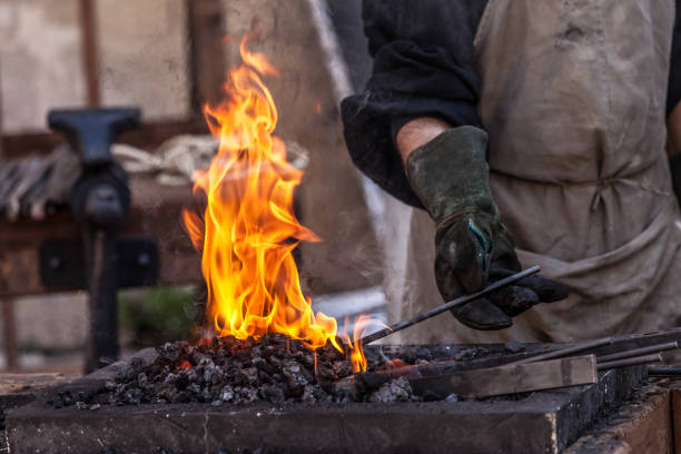 istock A Sword Smith's Furnace and Flames 1373137288