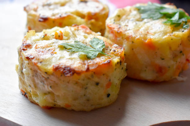 istock Potato gratin with cheese and vegetables 1373139802