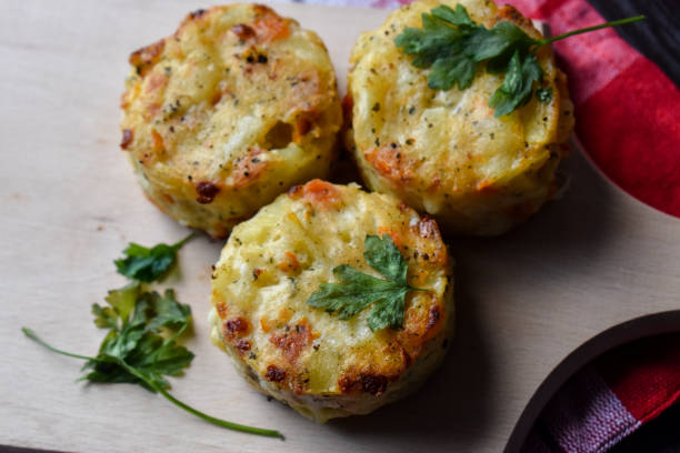 istock Potato gratin with cheese and vegetables 1373139818