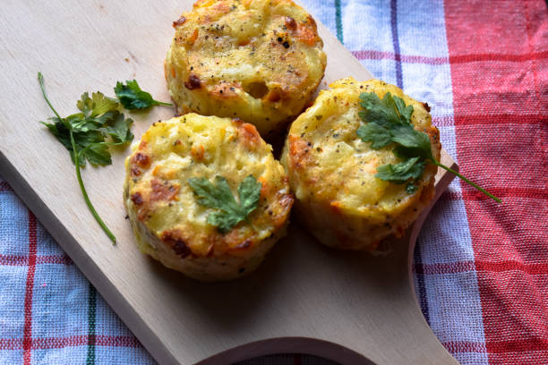 istock Potato gratin with cheese and vegetables 1373139952