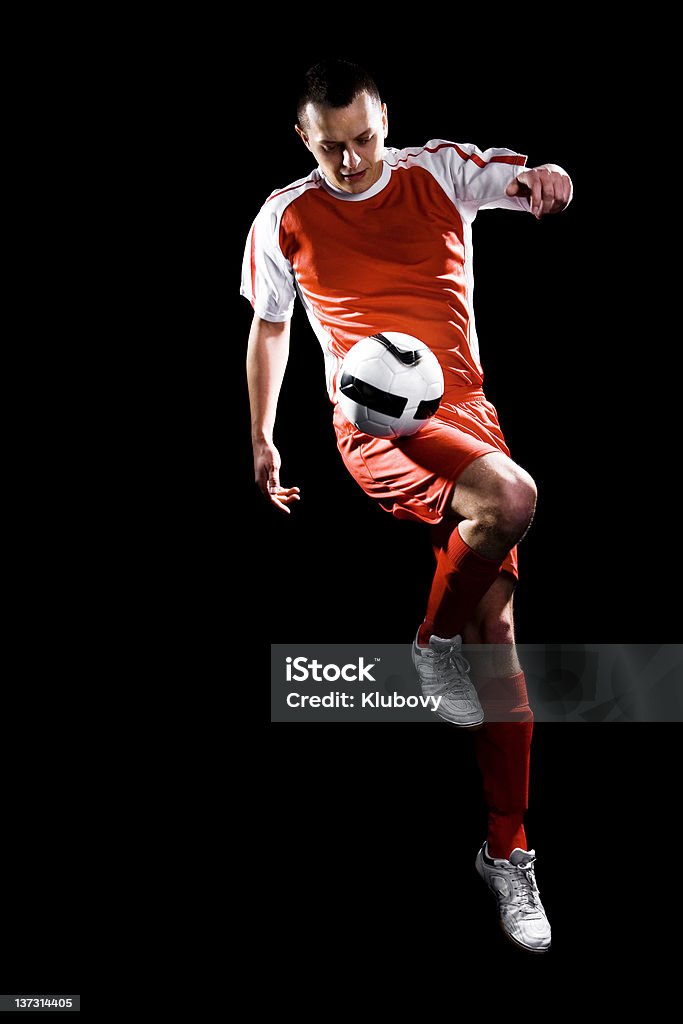 Soccer player - Lizenzfrei Fußballspieler Stock-Foto