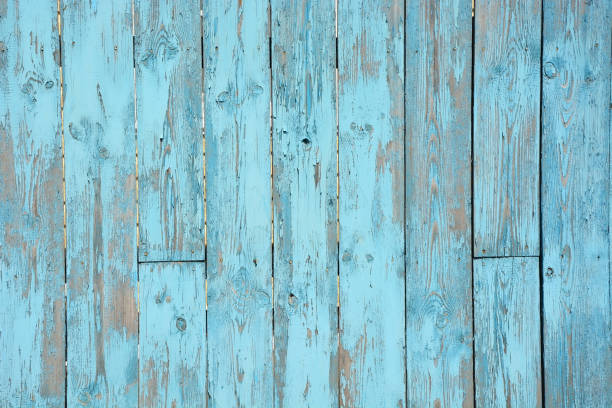 istock Background from old wooden boards (wooden beam). Vintage texture, background 1373144697