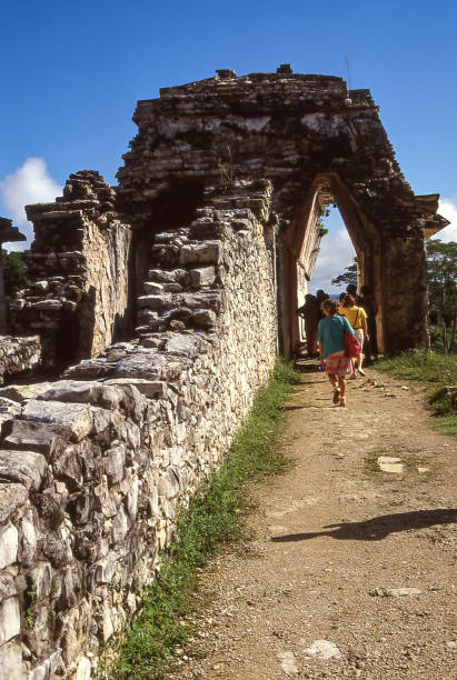 palenque, the palace, observation tower