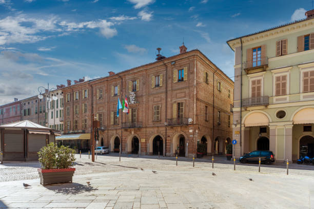 Fossano, Cuneo, Italy, the Town Hall building