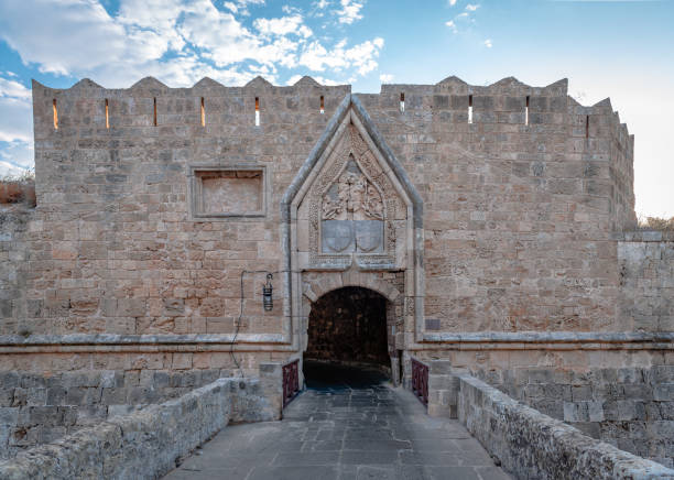 istock The outer gate of St John, in Rhodes, Greece. 1373156382