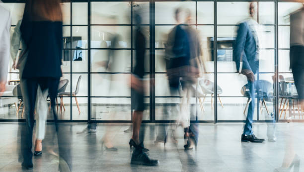 luogo di lavoro - gruppo medio di persone foto e immagini stock