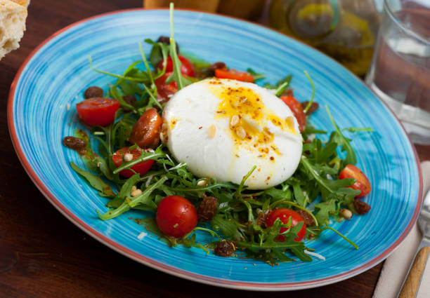 istock Burrata cheese salad 1373158812
