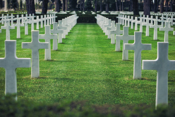 istock White crosses and graves of a war cemetery 1373160952