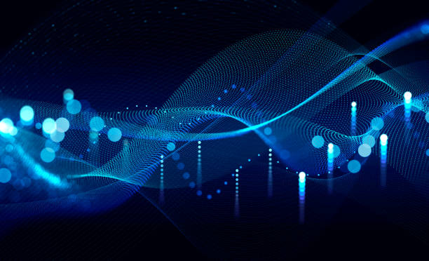 Metaverse hologram, digital information and cyberspace
