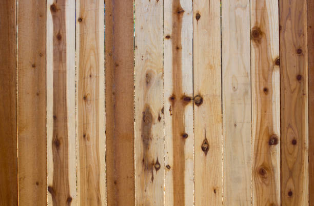 istock Background Of Knotted Fence Boards 1373166649