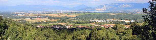 istock Geneva area panorama, Switzerland 1373174458