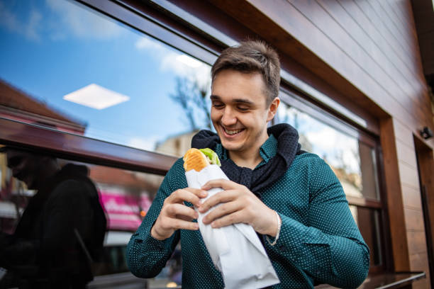 istock I love fast food while I have a break from work 1373174891