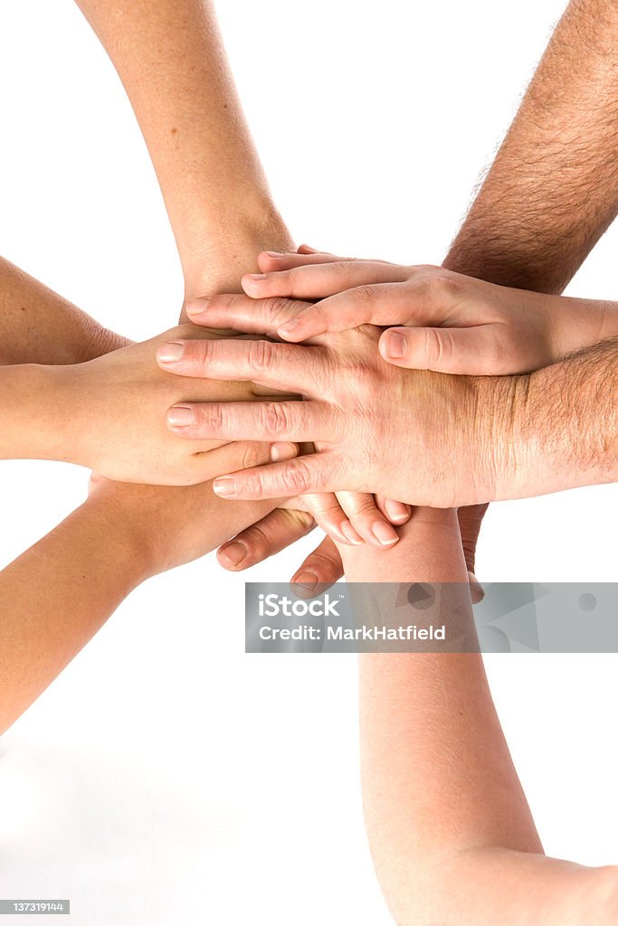 Piles de famille mains de travail d'équipe - Photo de Acclamation de joie libre de droits