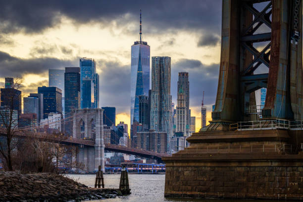 istock The Brooklyn Bridge, Freedom Tower and Lower Manhattan 1373191871