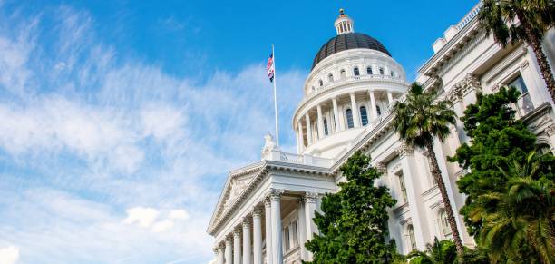 Downtown Sacramento California Capitol Dome Building