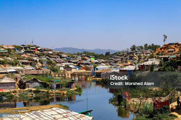 World Largest Refugee Camps Balukhali Rohingya Refugee Camps At Ukhiya Stock Photo - Download Image Now