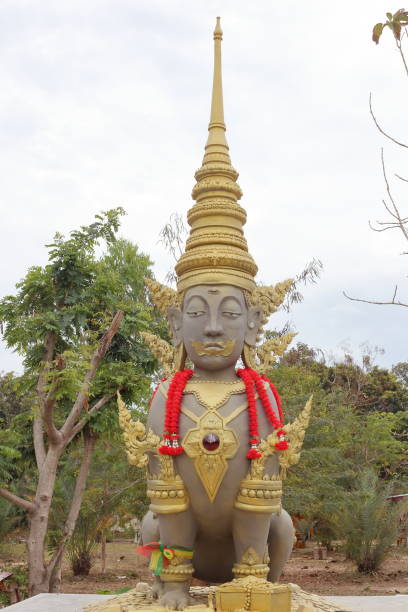 istock Phraya Purisat stucco according to Asian beliefs 1373205794