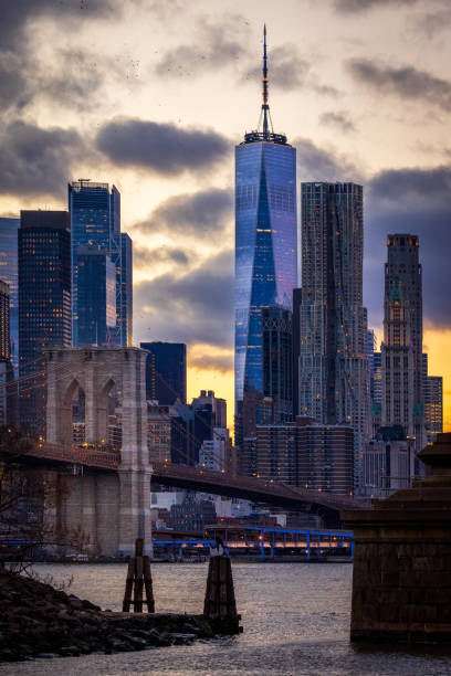 istock The Brooklyn Bridge, Freedom Tower and Lower Manhattan 1373208191
