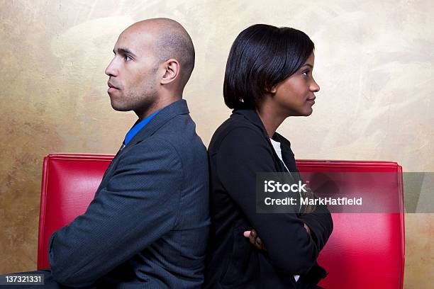 Couple Disagrees Stock Photo - Download Image Now - Adult, Adults Only, African Ethnicity