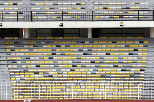Track and field stadium.