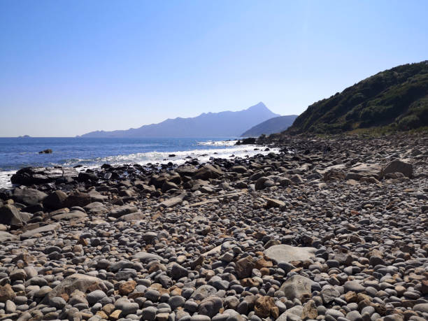 istock Pebble beach in Tap Mun (Grass island), Hong Kong 1373223318