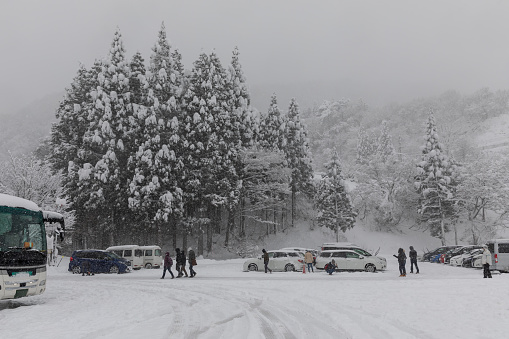 shirakawa-go house history and landmark unesco snow season in japan