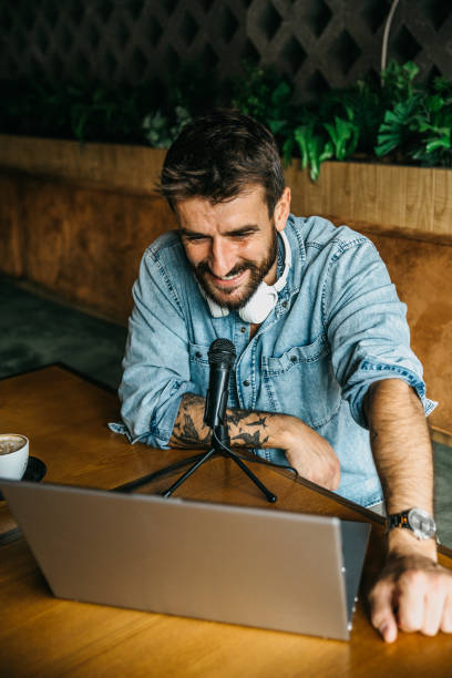 istock We are live in podcast 1373236240