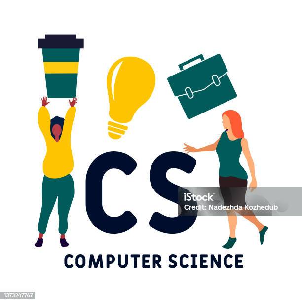 Cs Computer Science Acronym Stock Illustration - Download Image Now ...