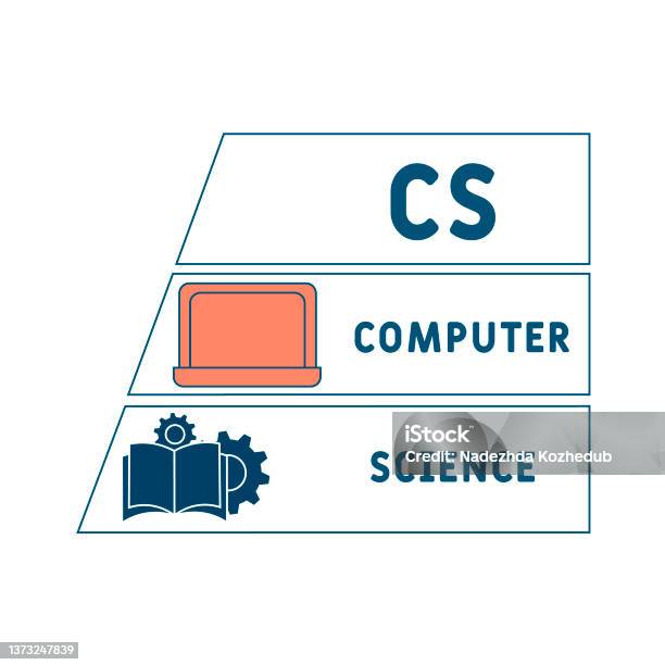 Cs Computer Science Shape Cs Computer Science Acronym Stock Illustration - Download Image Now ...