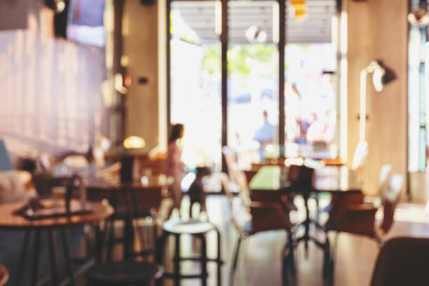 istock Blur coffee shop or restaurant background - vintage effect style picture 1373255190