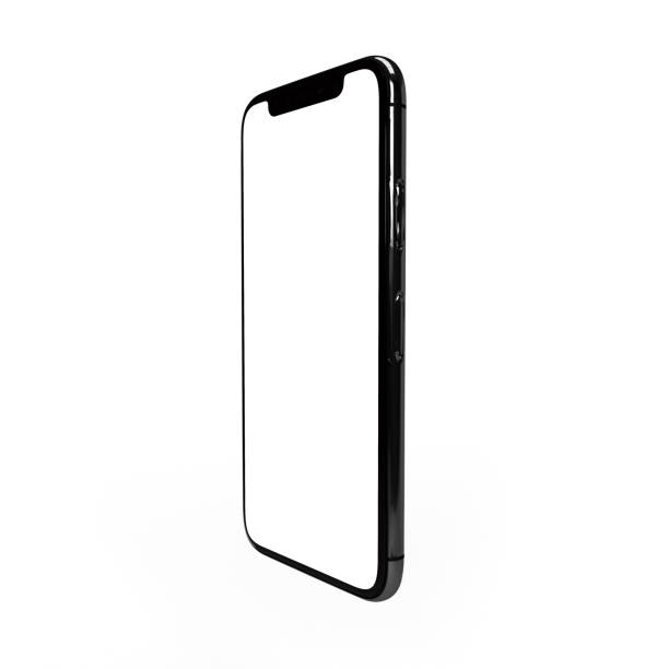 istock 3D image of smartphone with white screen 1373261647