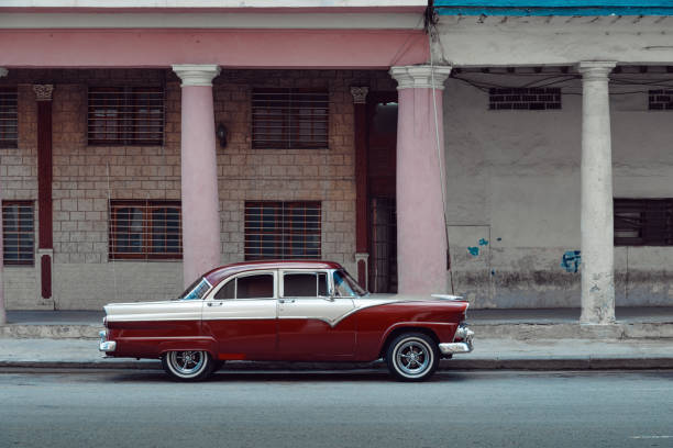 istock Classic old car in Havana 1373263340
