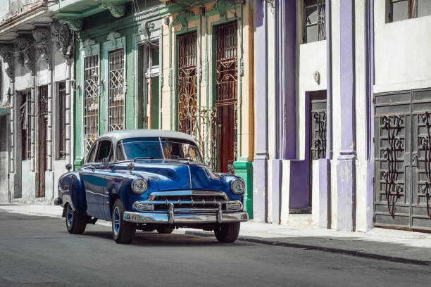 istock Classic old car in Havana 1373263343