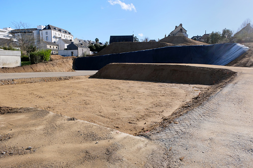 A World War 2 bunker crashed due to coastal erosion in the north of France.