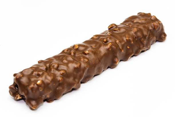 istock sweet chocolate bar wafer in focus isolated on white background 1373273532