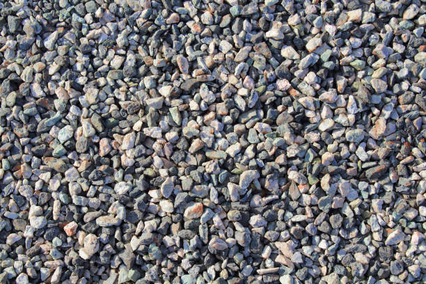 small colored gravel. close-up. background. texture. - gravel imagens e fotografias de stock