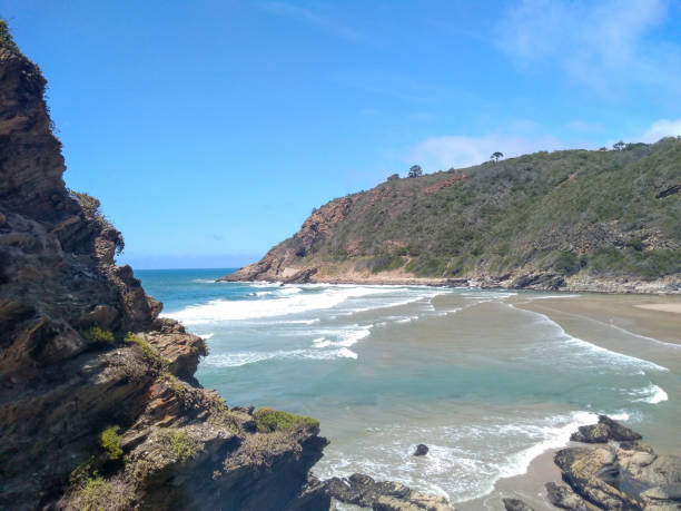 istock Seaside wilderness town, quiet location great for resting. Garden route. 1373284458