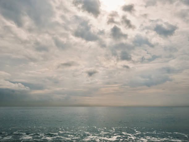 istock relaxing sea and fluffy clouds 1373285623