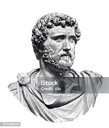 istock Antonius Pius, Roman emperor 1373286233