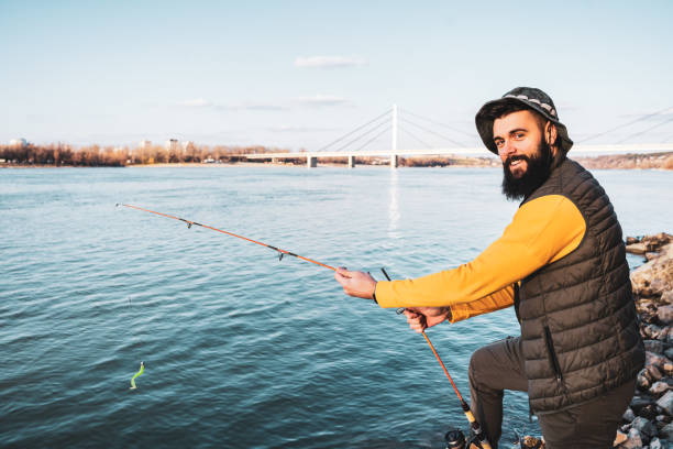 istock Man fishing 1373288001