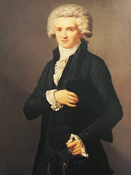 ilustraciones, imágenes clip art, dibujos animados e iconos de stock de el joven maximilien de robespierre - maximiliano de robespierre